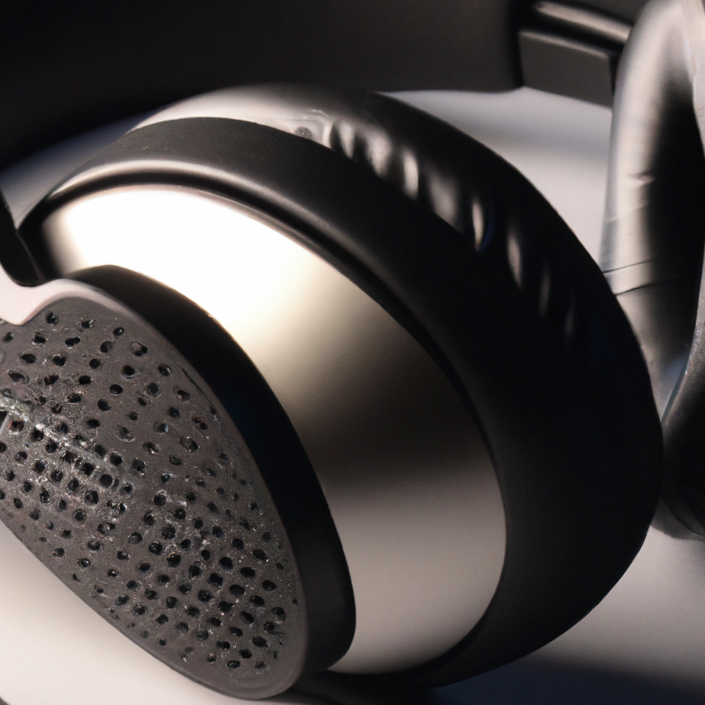 Крупный план драйвера Aurora One — ультрадетализированная сетка динамика